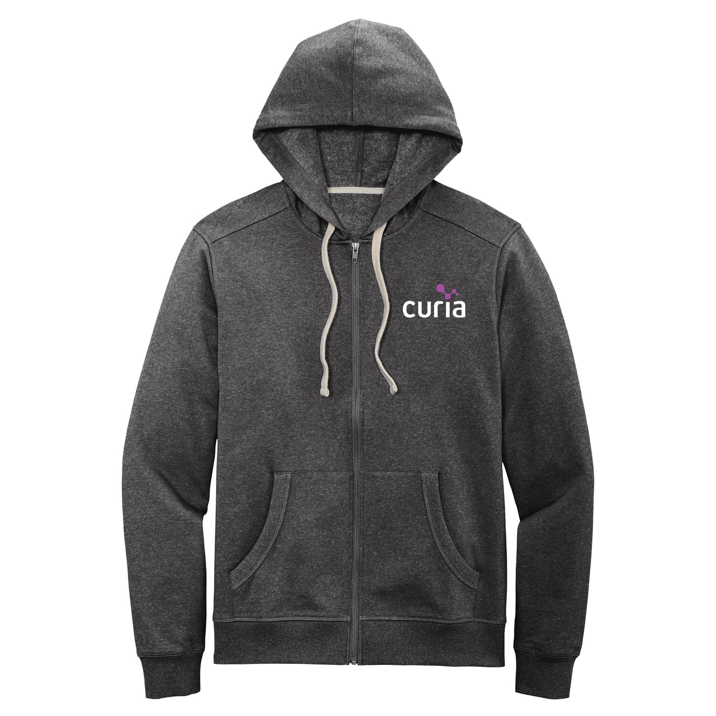 Men's District Re-Fleece Full Zip Hoodie